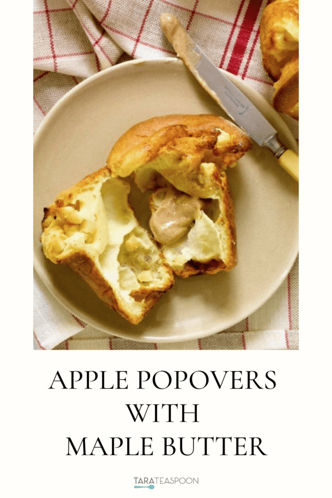Apple Popovers with Maple Butter