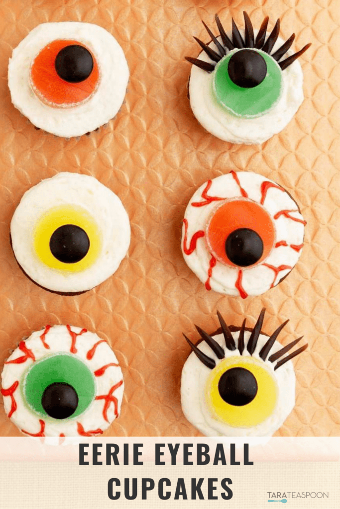 Eerie Eyeball Cupcakes