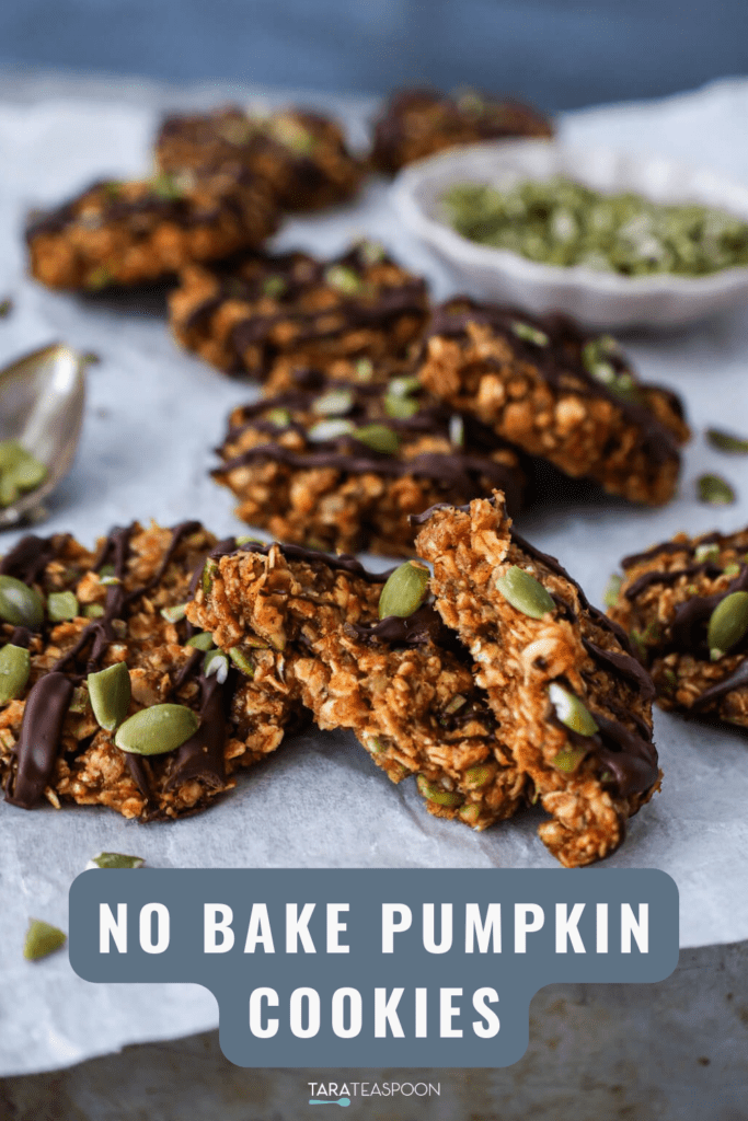 No Bake Pumpkin Cookies