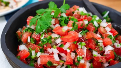 Homemade Pico de Gallo