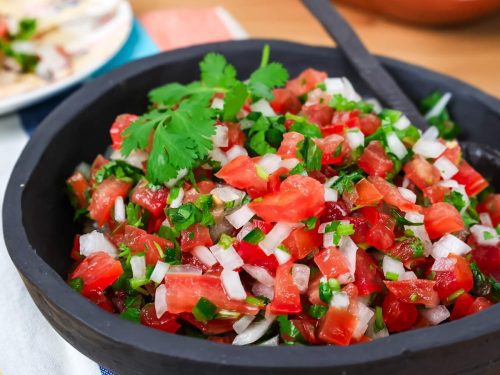 Homemade Pico de Gallo