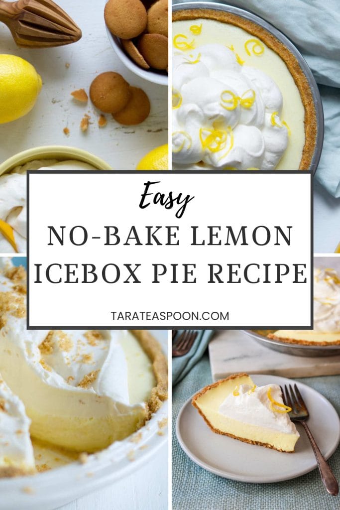 No-Bake Lemon Icebox Pie Recipe