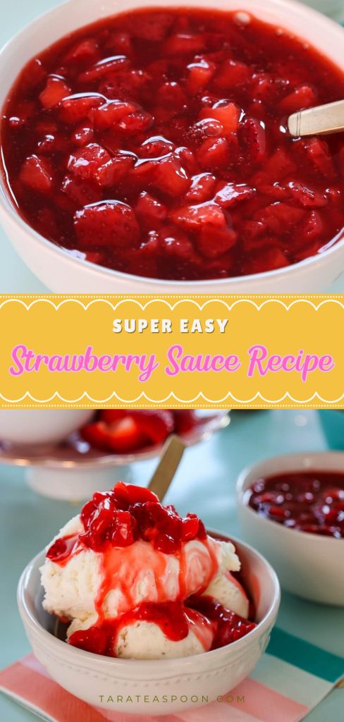 Strawberry Sauce Recipe