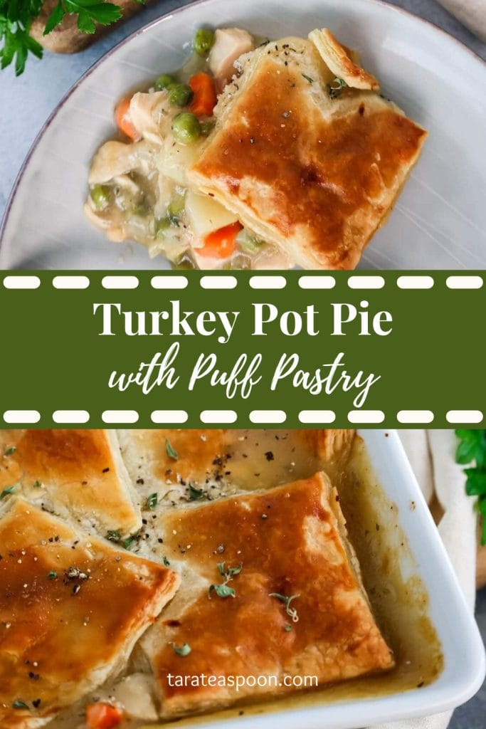 Turkey Pot Pie with Puff Pastry