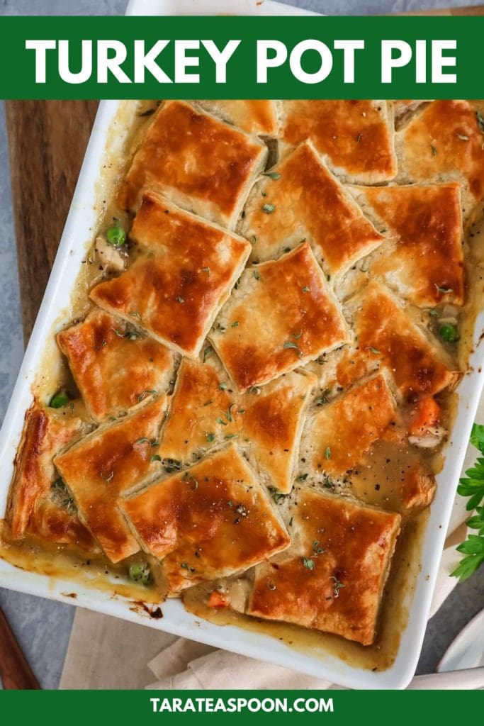 Turkey Pot Pie with Puff Pastry