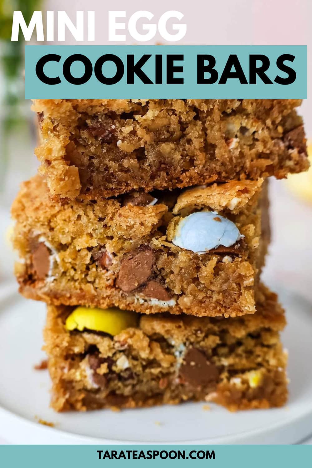 Mini Egg Cookie Bars Tara Teaspoon