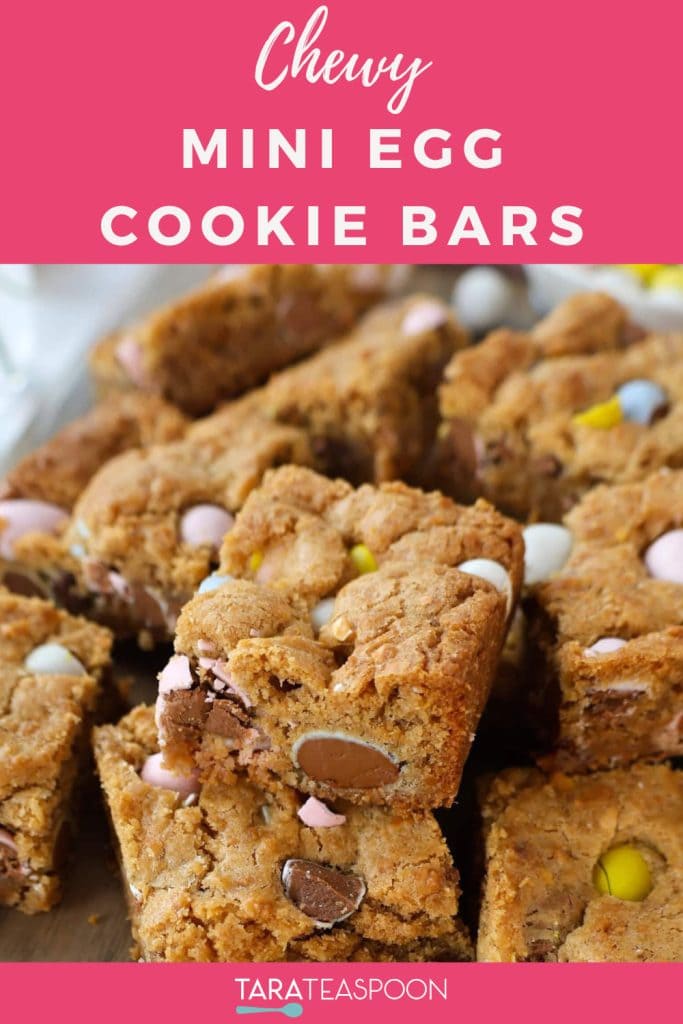 Mini Egg Cookie Bars